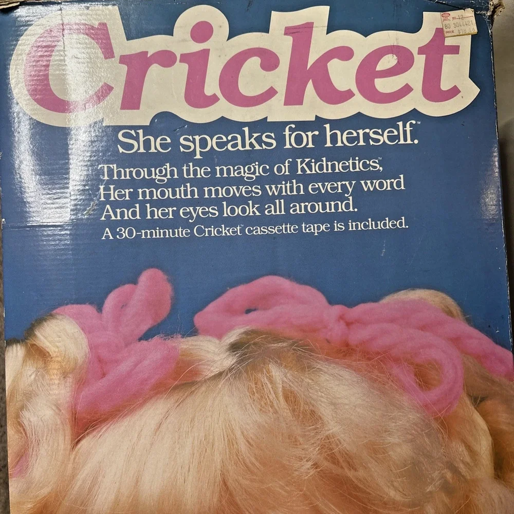 1985 Cricket Talking Doll 25